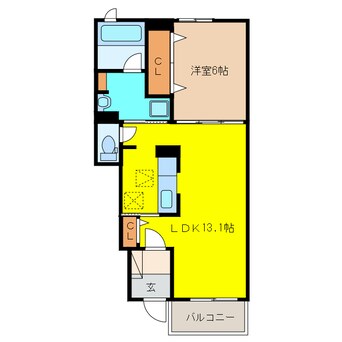 間取図 BeLuz-block32 C
