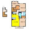 ウィル・ミズノＣ 2LDKの間取り