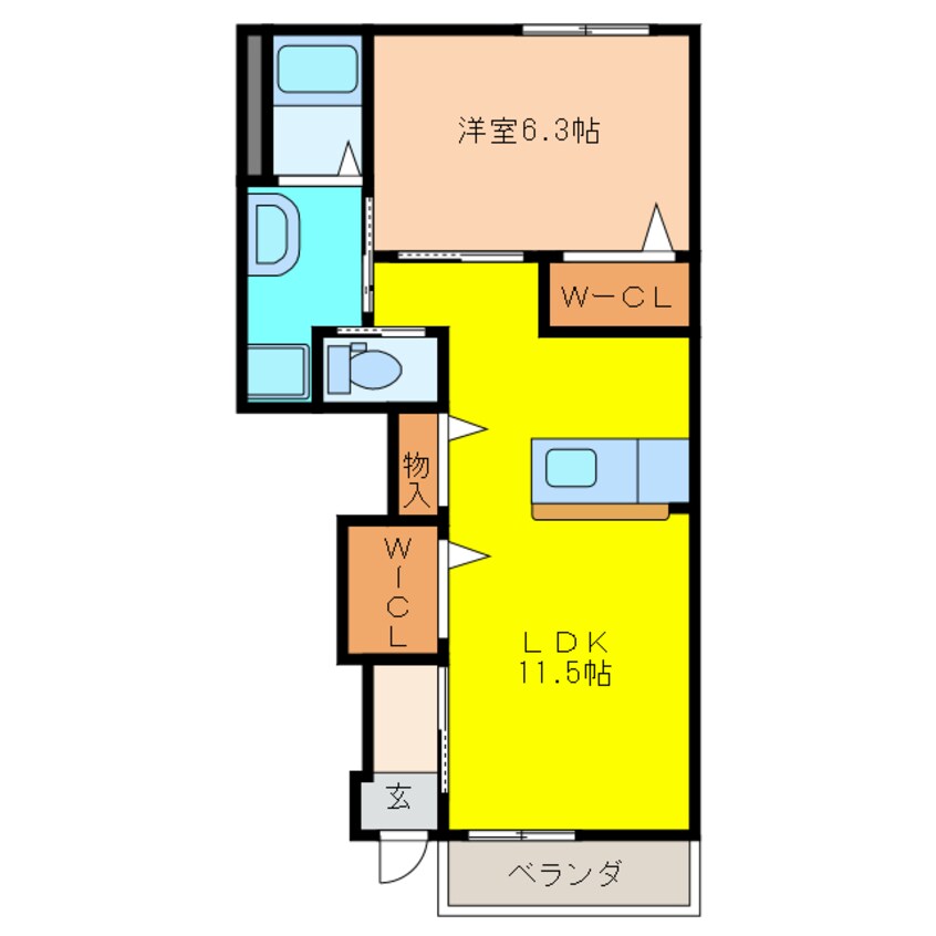 間取図 スターコート