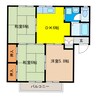 ベルアローマ今枝 3DKの間取り