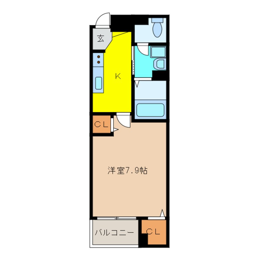 間取図 オークフォレスト明和Ⅶ