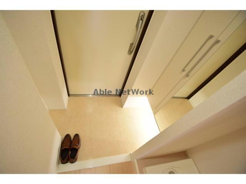 玄関回りです。 オークフォレスト明和Ⅶ