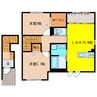 ST　ハイムⅡ 2LDKの間取り