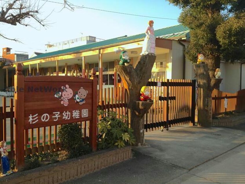 杉の子幼稚園(幼稚園/保育園)まで959m サーパスB棟