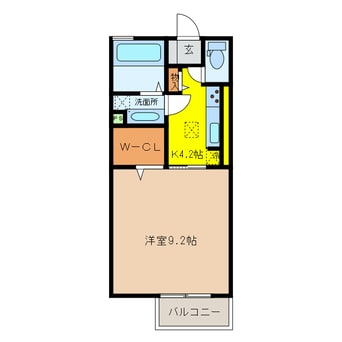 間取図 エイムⅢ