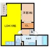 Warren wakamiyaⅠ 1LDKの間取り