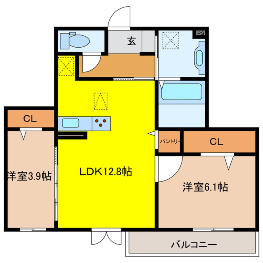 間取図 ラティペース