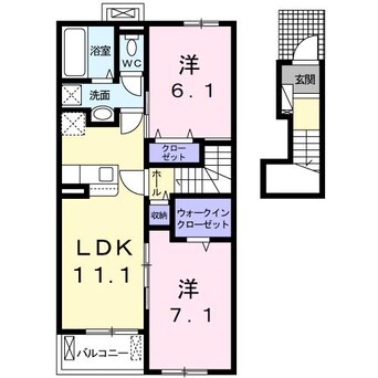 間取図 スクエア　ヴィラⅢ