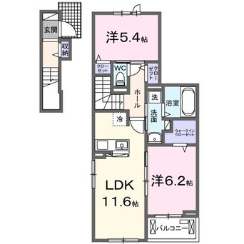 間取図 スクエア　ヴィラⅡ