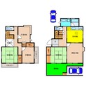 光陽台2丁目戸建の間取図