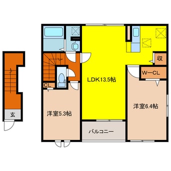 間取図 サニーヴィラA