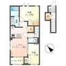 ユリシス 2LDKの間取り