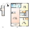 オーシャンアイランドⅡ 2LDKの間取り