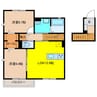 仮）JA賃貸　犬山市横町A 2LDKの間取り