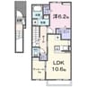 ファイン 1LDKの間取り