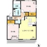 Ｓｕｎｎｙ　ＴｅｒｒａｃｅⅡ 2LDKの間取り