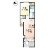 Casa.Quattro 1LDKの間取り