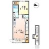 Casa.Quattro 1LDKの間取り