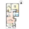 ルシェロ 2LDKの間取り