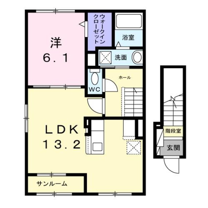 間取図 TST　FUSO