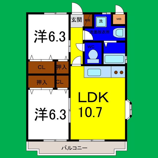 間取り図 メゾン・ド・グレイス