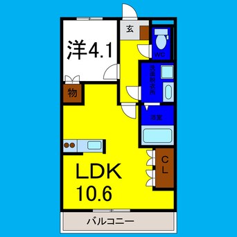 間取図 Ｈａｐｐｙ　ＮｏｔｅⅠ