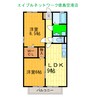 サンメイユウＢ 2LDKの間取り