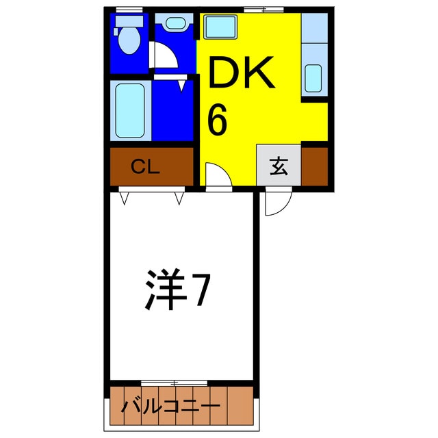 間取り図 ブライトンフラットⅡ