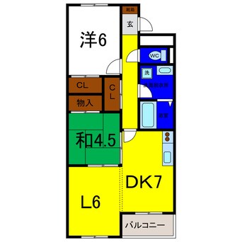 間取図 エス・プワール