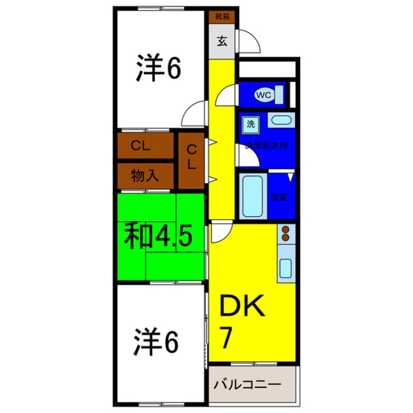 間取図 エス・プワール