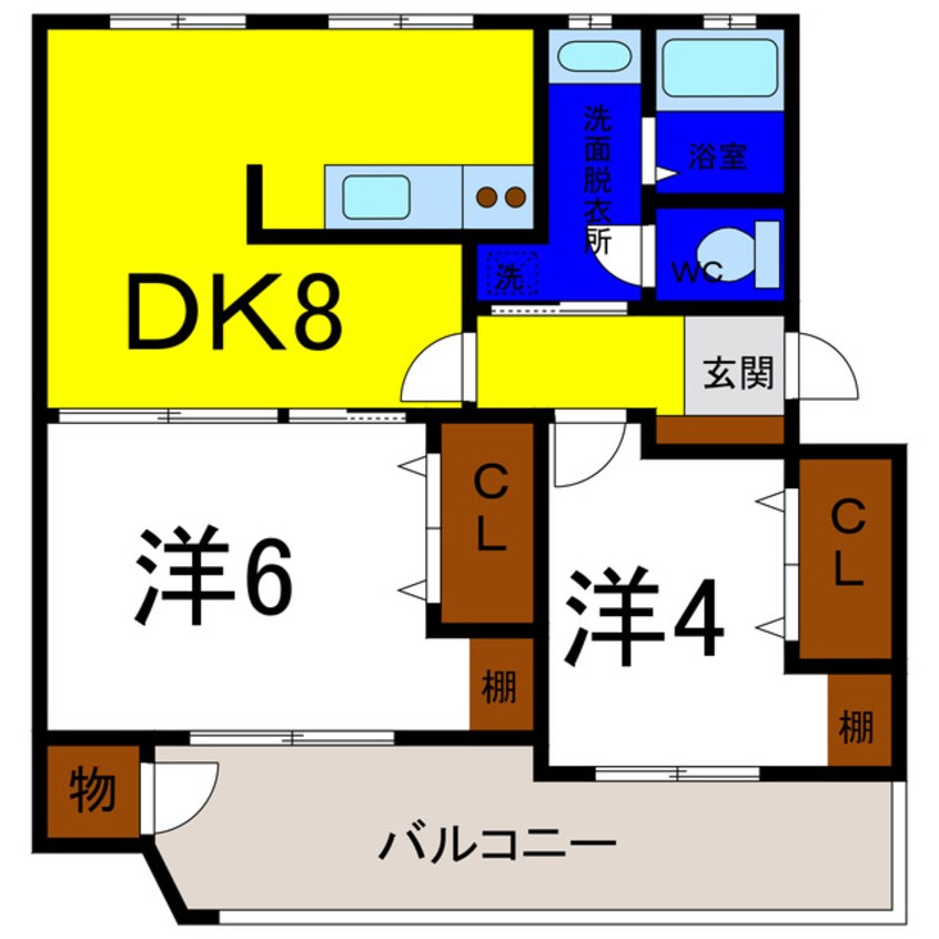 間取図 第２ますやマンション