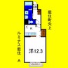 ルミナス藍住Ａ 1Kの間取り