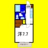 シャーメゾンwith-K 1Kの間取り