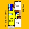 レスポワール勝瑞Ⅱ 2LDKの間取り