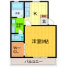 ブライトンフラットⅠ 1Kの間取り
