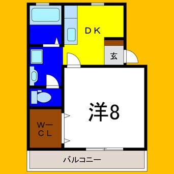 間取図 ブライトンフラットⅠ