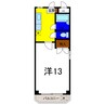 コーポＮＷ 1Kの間取り