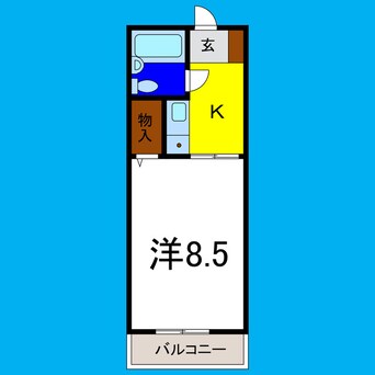 間取図 松茂レインボーハイツ