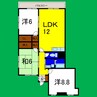 ＫＩＷＩ川内 3LDKの間取り