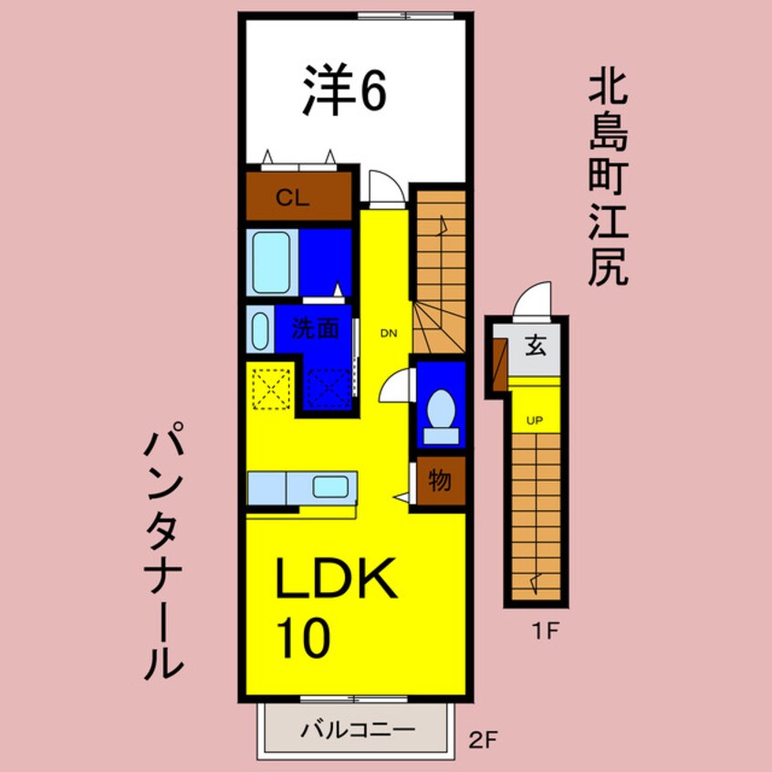 間取図 パンタナール