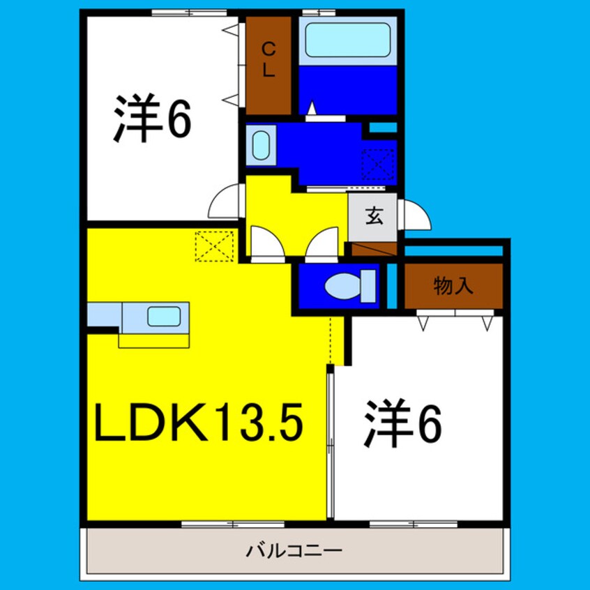 間取図 グランパルク