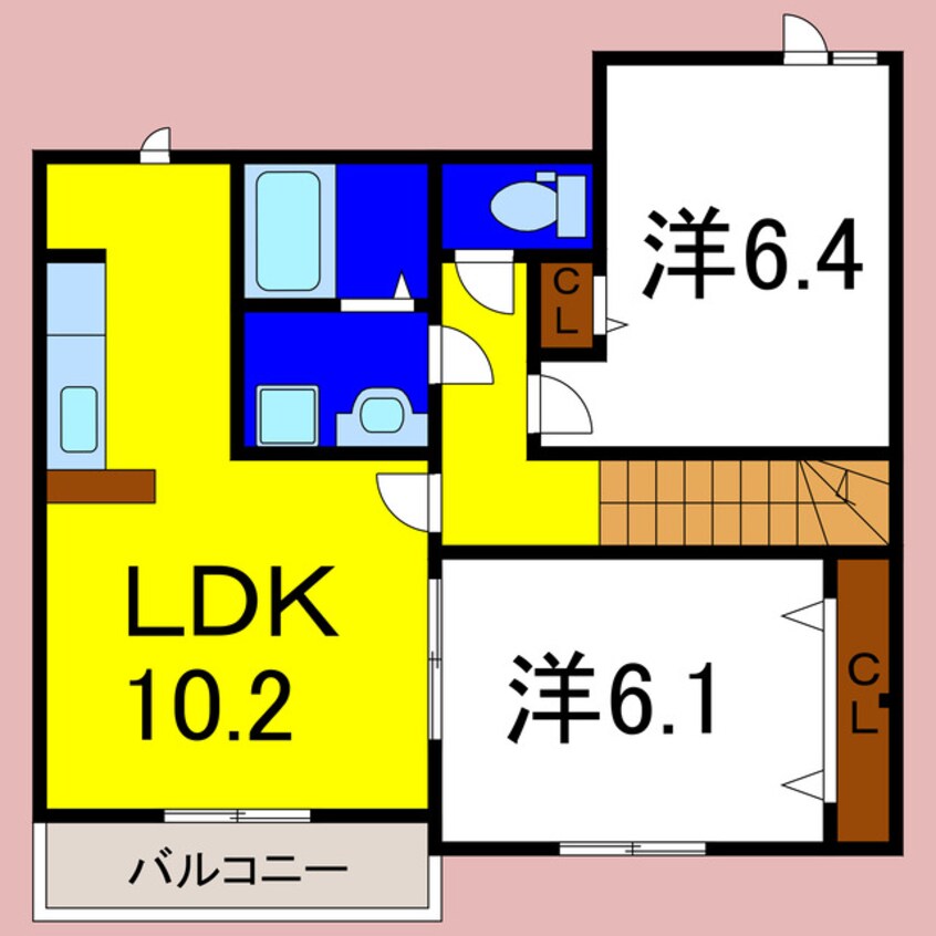 間取図 グランドゥールＡ