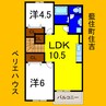 ベリエハウス 2LDKの間取り