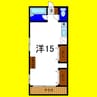 Ｍハイツ松茂 1Rの間取り
