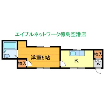 間取図 北島グリーンハイツ