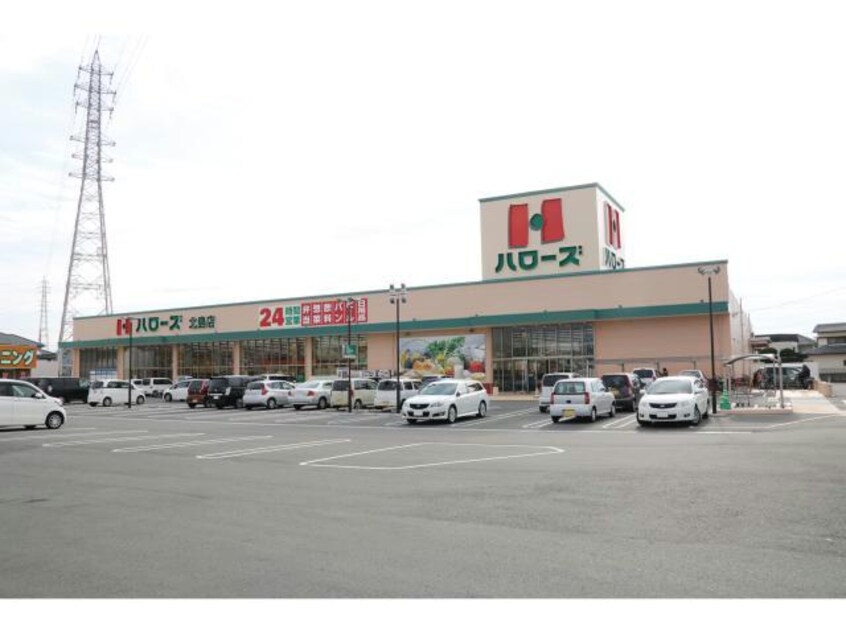 ハローズ北島店(スーパー)まで1997m サンライトハイツ