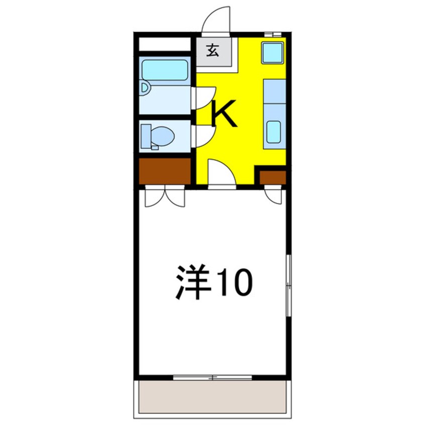 間取図 レジデンス北島