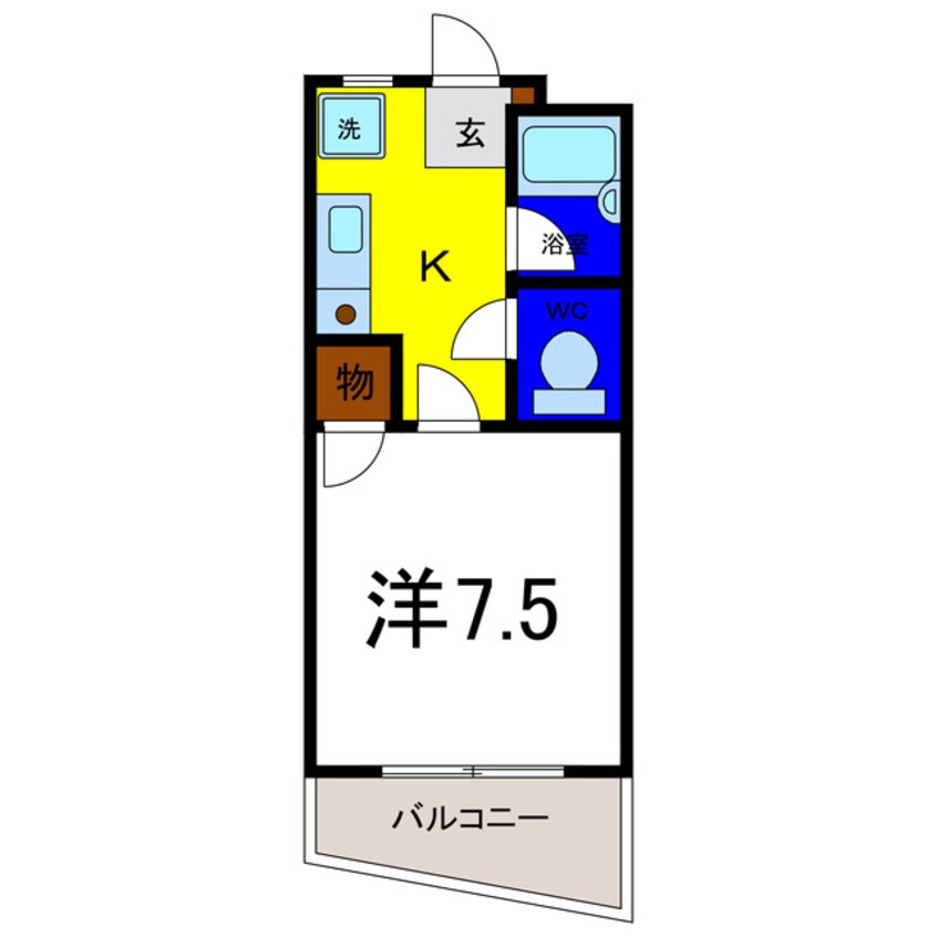 間取図 レジデンス北島
