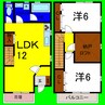 れんがでつくったうーの家 2LDK+Sの間取り