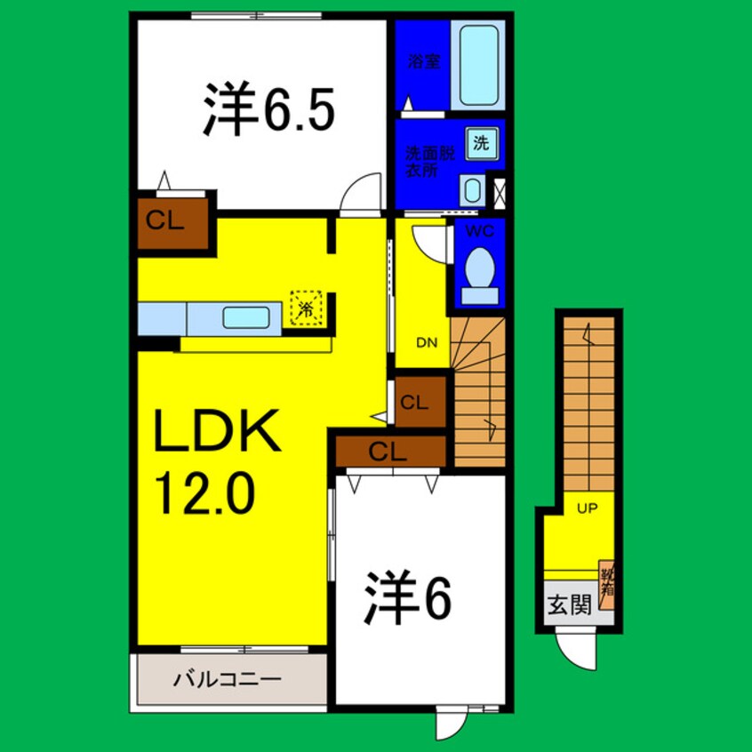 間取図 コスミオンＤ